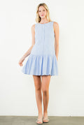 THML Vera Sleeveless Striped Dress-SALE