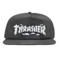 Thrasher Clouds by Spanky Charcoal Snapback Hat