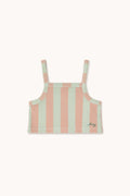 Tiny Cottons | Stripes towel top | Wild rose