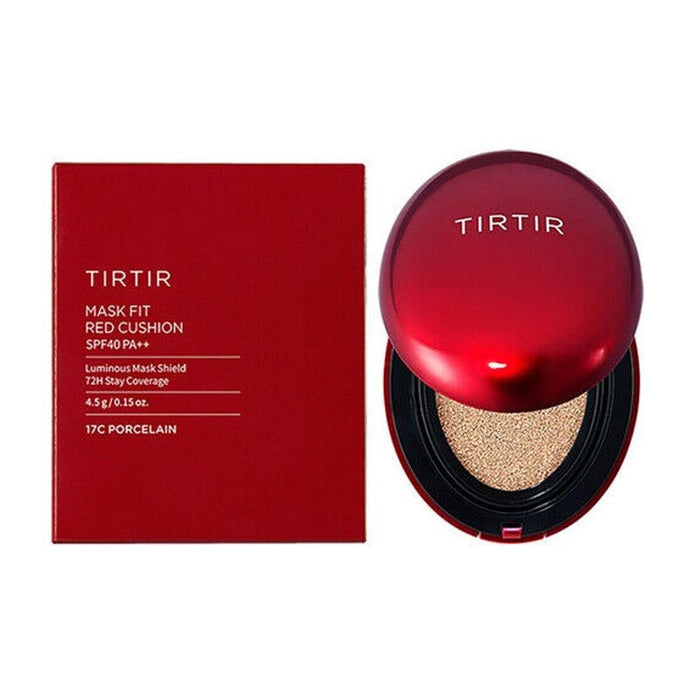 TirTir. Mask Red Fit Cushion Mini 4.5g [#17C Porcelain] | Lady Bonita | Korean beauty NZ
