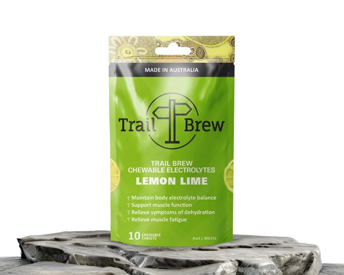 Trail Brew Chewable Electrolyte Tablets - Lemon Lime 1