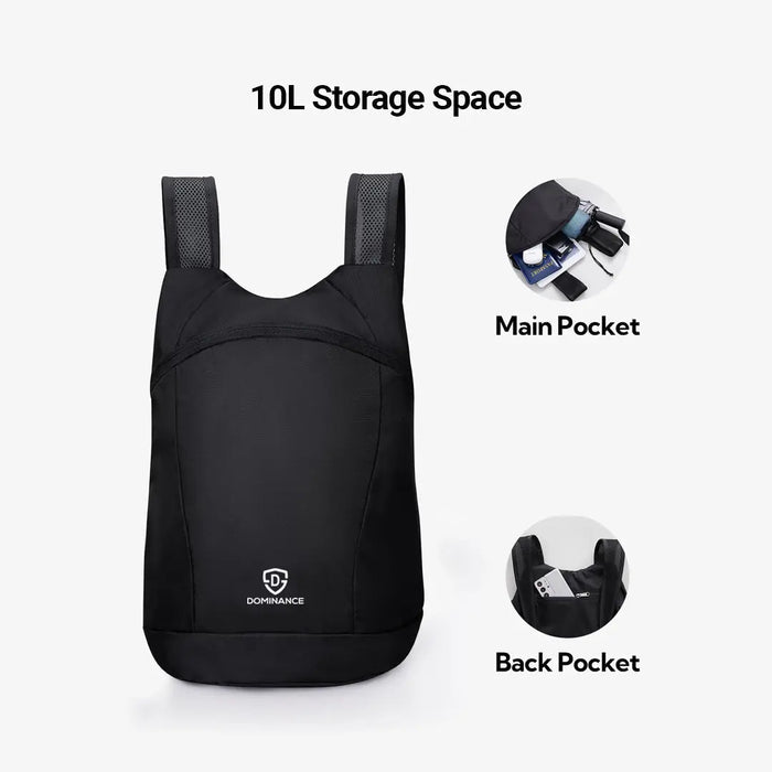 Ultralight Foldable Backpack 10L Dominance PK