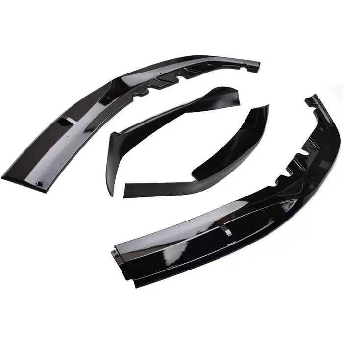 V1 Gloss Black Front Lip Extension - 2017-2020 BMW 5-Series G30 M-Sport