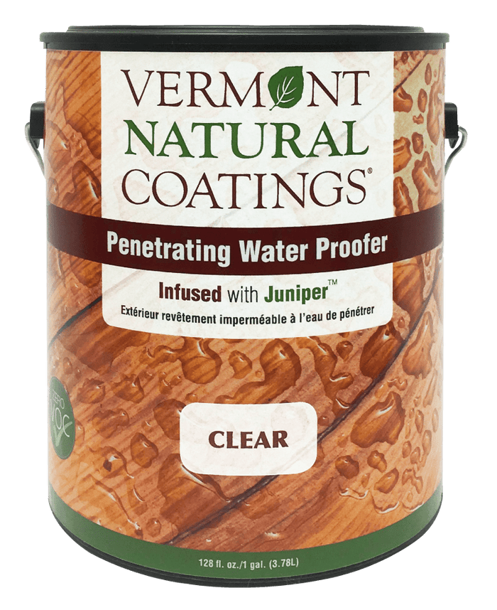 Penetrating Water Proofer infused with juniper