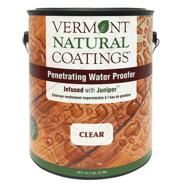 Vermont Natural Coatings Exterior Water Proofer Infused with Juniper