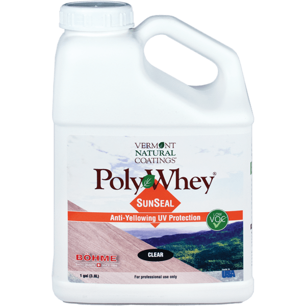 Vermont Natural Coatings PolyWhey SunSeal Anti-Yellowing UV Protection