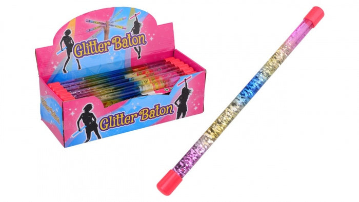 Vloeistof glitter toverstaf 31 cm