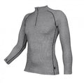 Wilderness Wear Merino Fusion 190 Long Sleeve Zip Neck Men - Fusion Black 1