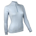 Wilderness Wear -  MerinoFusion 190 Long Sleeve Zip Neck Top (Womens)