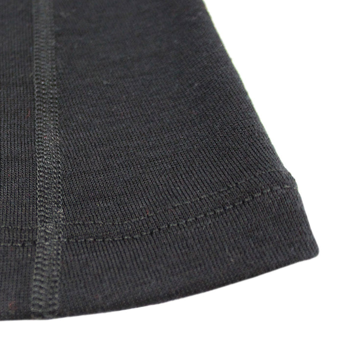 Close up of merino seams