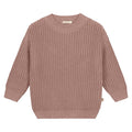 Yuki | Chunky knitted sweater |Mist