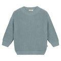 Yuki | Chunky knitted sweater | Ocean