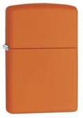 Zippo Classic Lighter Orange Matte 1