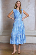Zoey Sleeveless Pleated Current Air Dress